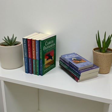 Carlos Castaneda – 9 Book Collection Set (Teachings of Don Juan, A Separate Reality, Journey to Ixtlan, Tales of Power & More)