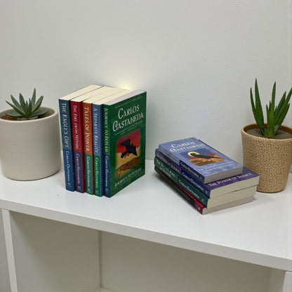Carlos Castaneda – 9 Book Collection Set (Teachings of Don Juan, A Separate Reality, Journey to Ixtlan, Tales of Power & More)