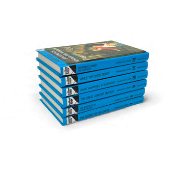 Hardy Boys Book Set – Volumes 7–12 by Franklin W. Dixon (Classic Mystery Series Collection)