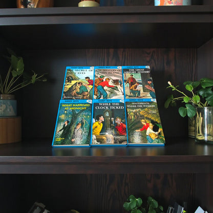 Hardy Boys Book Set – Volumes 7–12 by Franklin W. Dixon (Classic Mystery Series Collection)