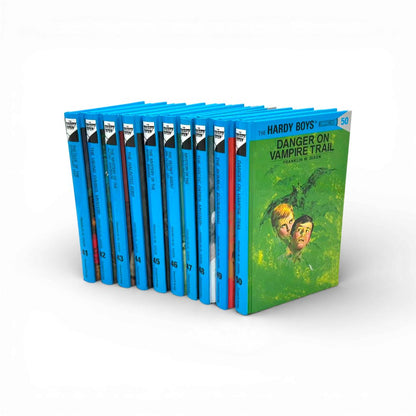 Hardy Boys Book Set (Volumes 41–50) by Franklin W. Dixon – Classic Mystery Adventure Series