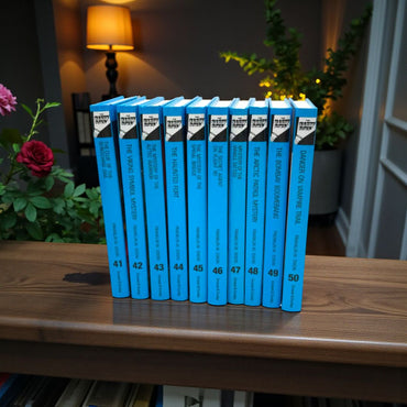 Hardy Boys Book Set (Volumes 41–50) by Franklin W. Dixon – Classic Mystery Adventure Series