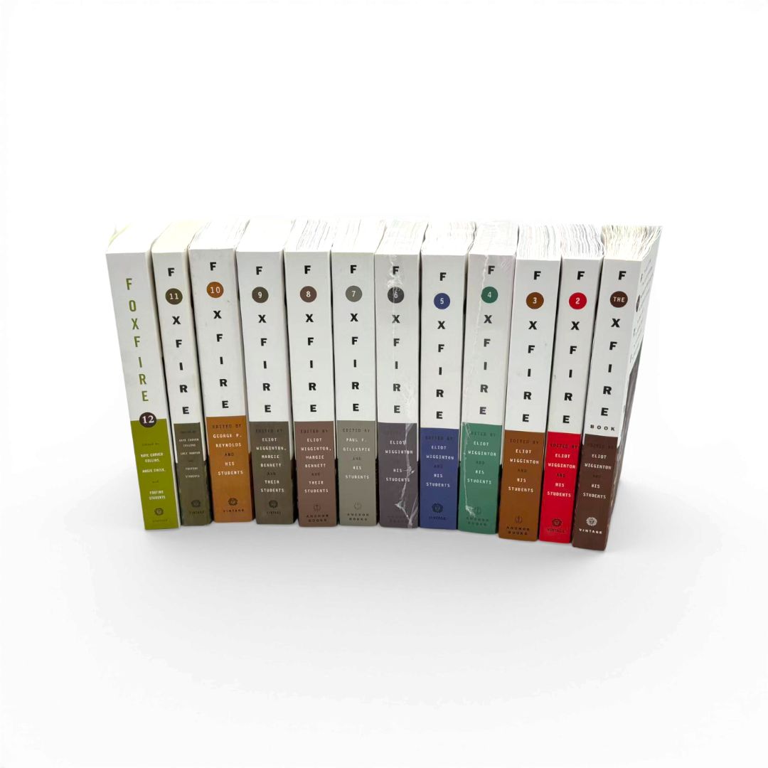 Foxfire Series Book Collection Set: Books 1–12 – Appalachian Culture & Crafts Series