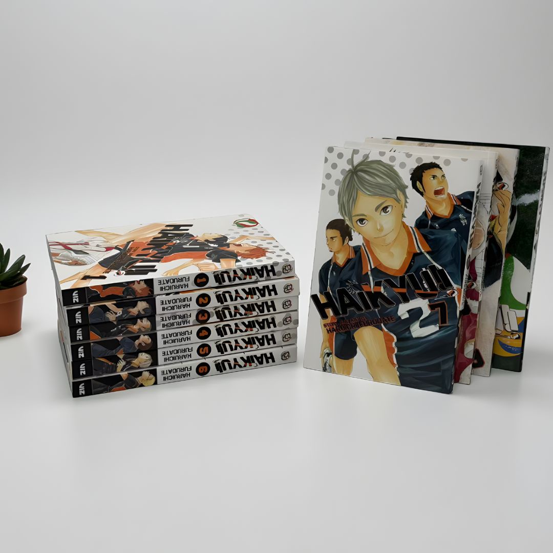 Haikyu!! Furudate Collection 10 Books Set (Vol. 1-10) by Haruichi Furudate