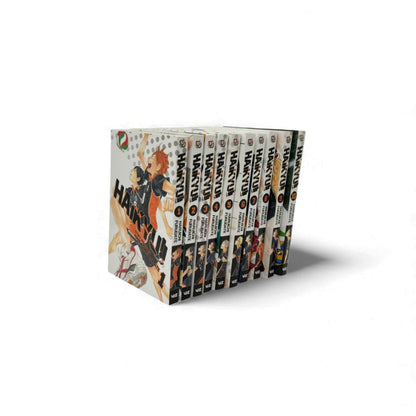 Haikyu!! Furudate Collection 10 Books Set (Vol. 1-10) by Haruichi Furudate