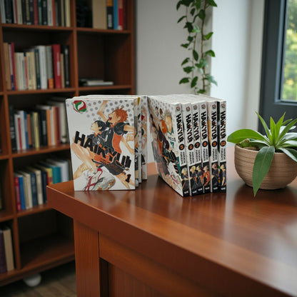 Haikyu!! Furudate Collection 10 Books Set (Vol. 1-10) by Haruichi Furudate