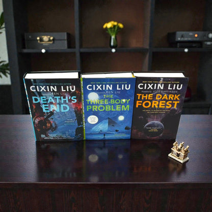 Cixin Liu Three-Body Problem Trilogy 3-Book Hardcover Set (The Three-Body Problem, The Dark Forest, Death’s End)