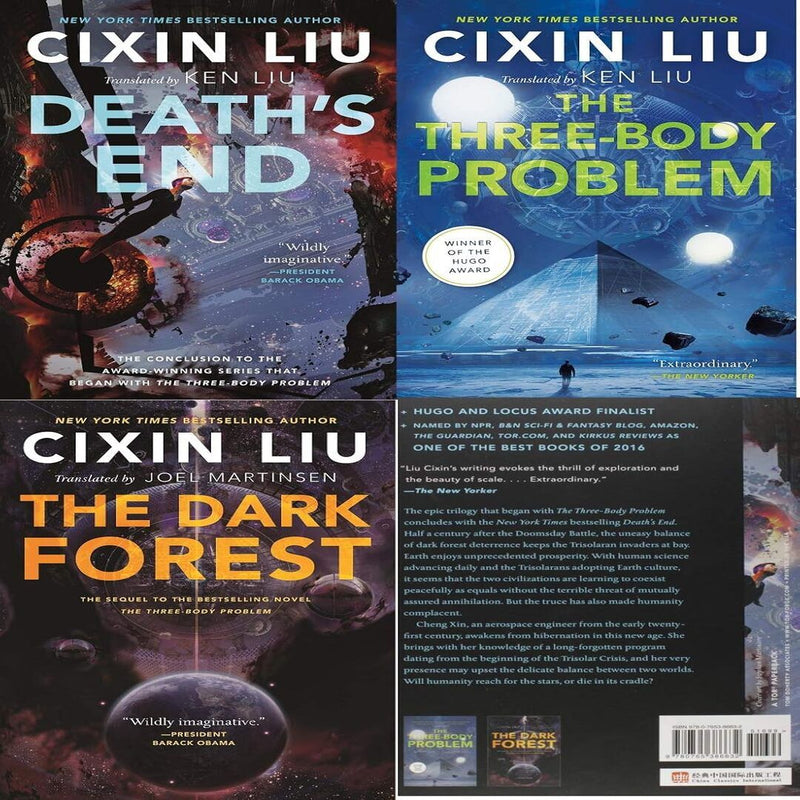 Three-Body Problem Trilogy | Cixin Liu 3-Book Hardcover Set – Limitless ...