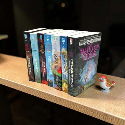 The Death Gate Cycle Complete Series Set (1–7) by Margaret Weis & Tracy Hickman – Epic Fantasy Collection