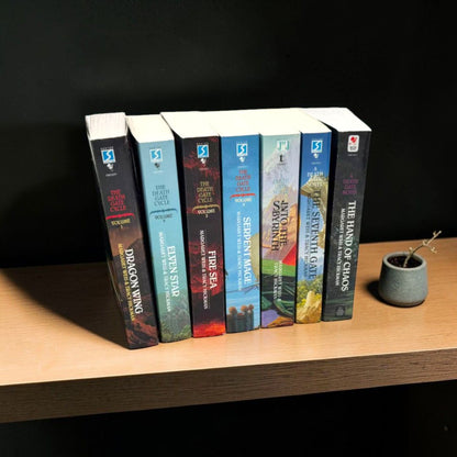 The Death Gate Cycle Complete Series Set (1–7) by Margaret Weis & Tracy Hickman – Epic Fantasy Collection