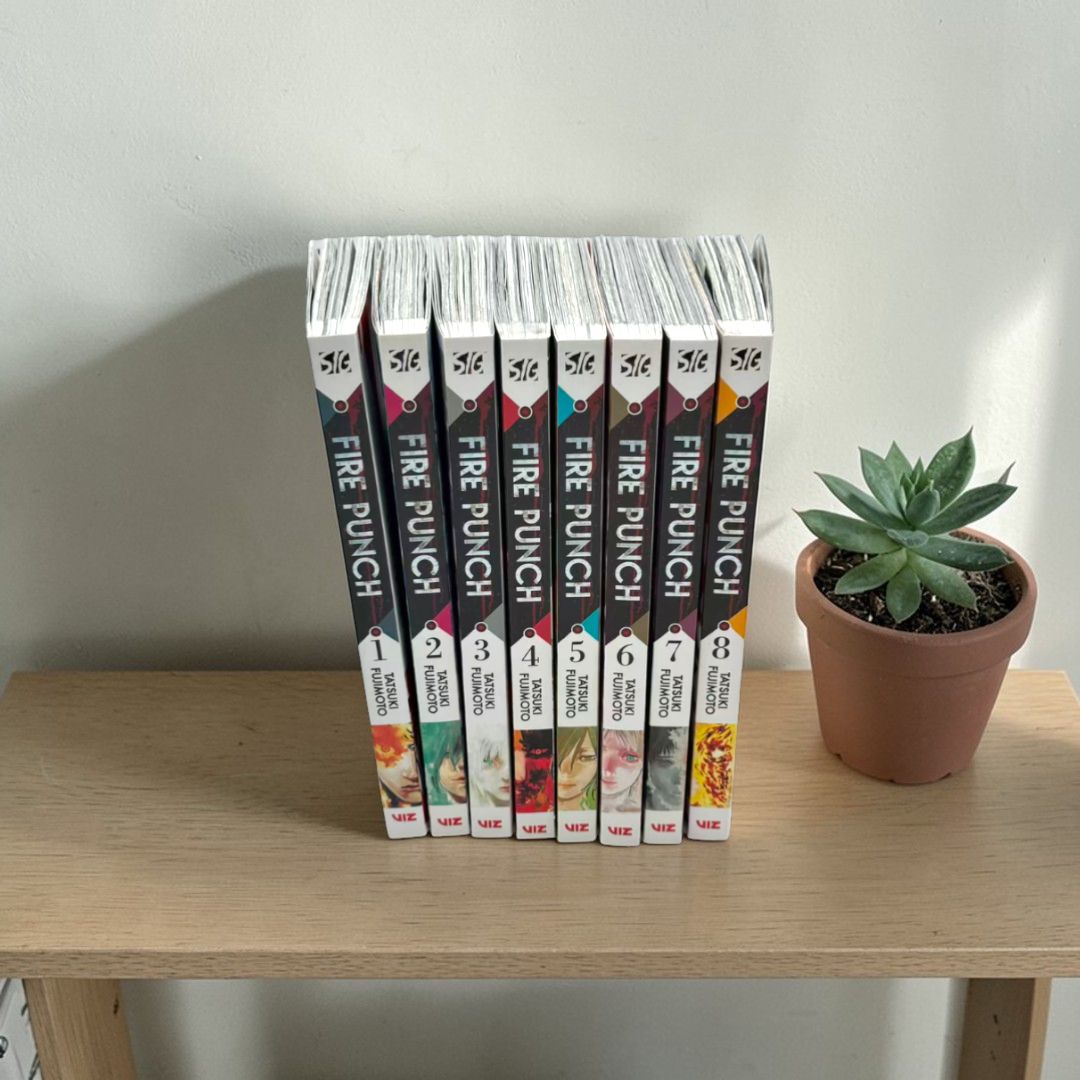 Fire Punch Complete Manga Series Vol. 1–8 Collection Set by Tatsuki Fujimoto