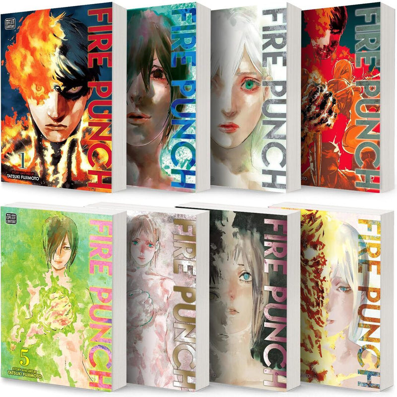 Fire Punch Series:Volume 1-8 Collection 8 Books Set By Tatsuki Fujimoto