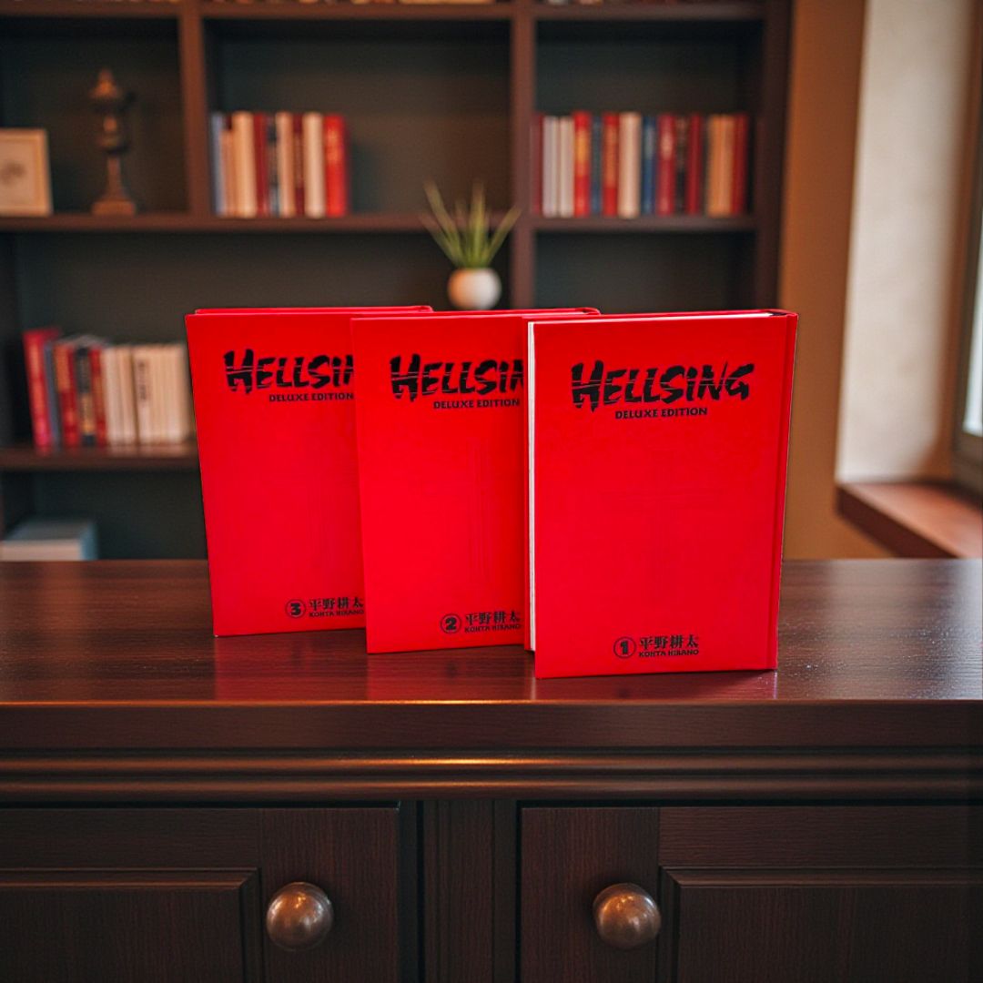 Hellsing Deluxe Set Vol. 1–3 by Kohta Hirano (Deluxe Hardcover Edition – Manga Collection)