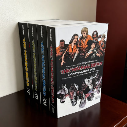 Walking Dead Compendium TP Vol. 1-4 by Robert Kirkman – Complete Graphic Novel Collection Set