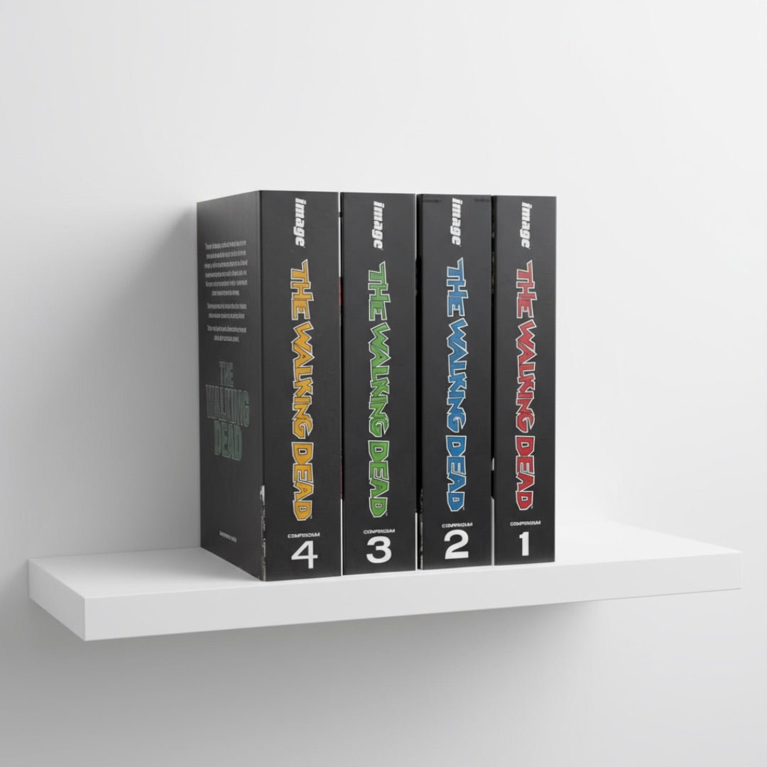 Walking Dead Compendium TP Vol. 1-4 by Robert Kirkman – Complete Graphic Novel Collection Set