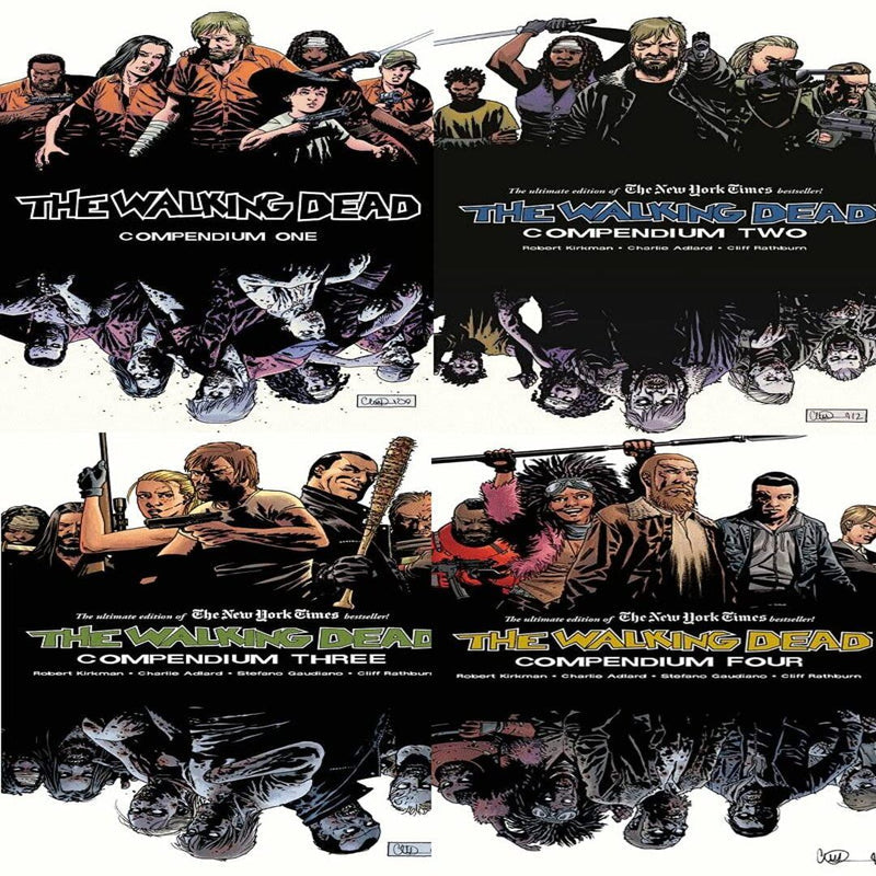 WALKING DEAD COMPENDIUM TP VOL 1-4 by Kirkman, Robert