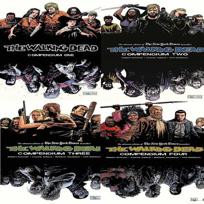 WALKING DEAD COMPENDIUM TP VOL 1-4 by Kirkman, Robert