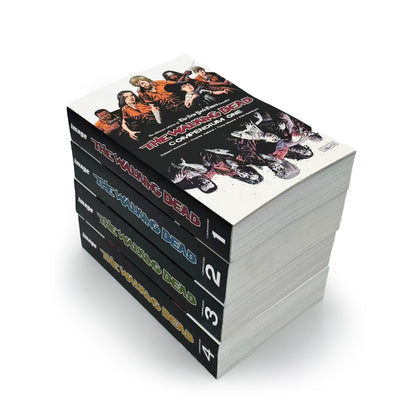 Walking Dead Compendium TP Vol. 1-4 by Robert Kirkman – Complete Graphic Novel Collection Set