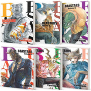 Beastars Manga 6 Book Set, Vol. 11-16 by Paru Itagaki