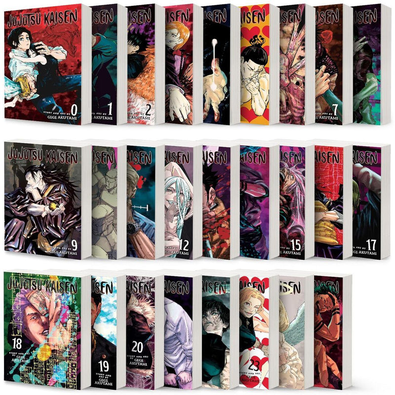 Jujutsu Kaisen Series (Vol 0-25) 26 Books Collection Set By Gege Akutami