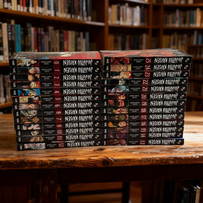 Jujutsu Kaisen Series (Vol. 0–25) 26-Book Collection Set by Gege Akutami | Complete Manga Series