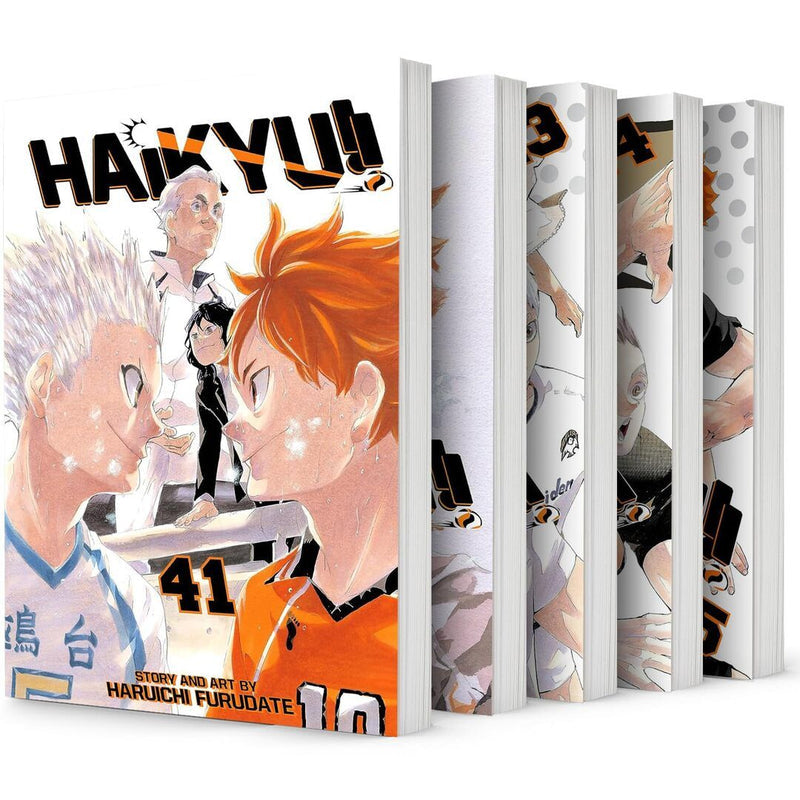 Haikyu!! Furudate Collection 5 books set Haruichi Vol 41-45