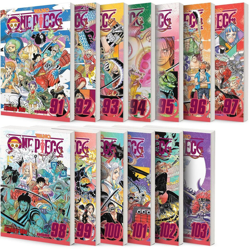 One Piece Series:Oda Eiichiro Vol 91-103 Collection 13 book set