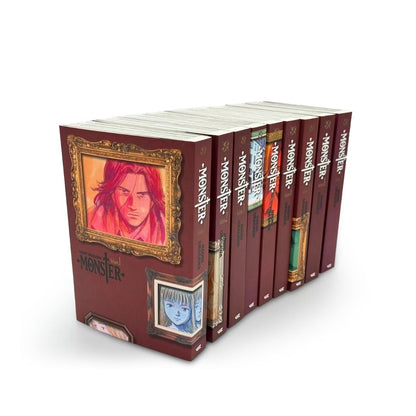 Monster: The Perfect Edition – Complete Manga Collection Set Vol. 1–9 by Naoki Urasawa (Psychological Thriller Series)