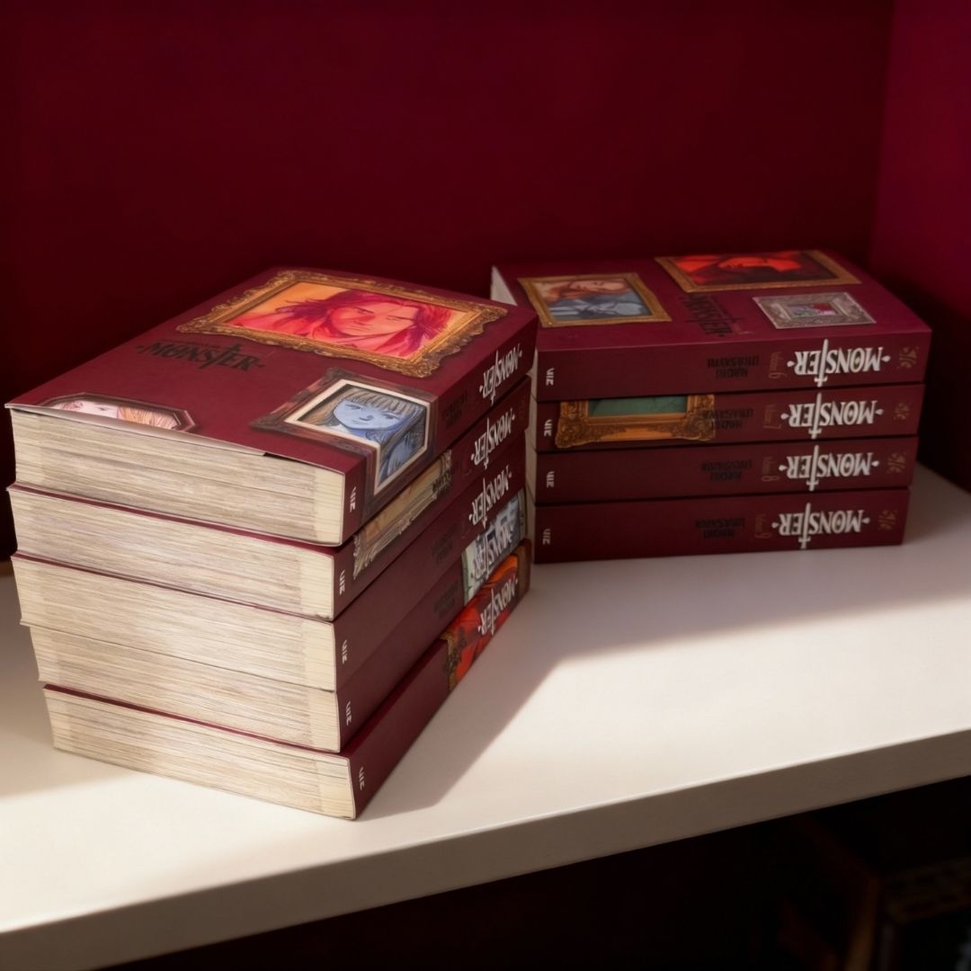 Monster: The Perfect Edition – Complete Manga Collection Set Vol. 1–9 by Naoki Urasawa (Psychological Thriller Series)