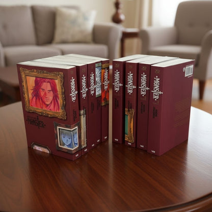 Monster: The Perfect Edition – Complete Manga Collection Set Vol. 1–9 by Naoki Urasawa (Psychological Thriller Series)