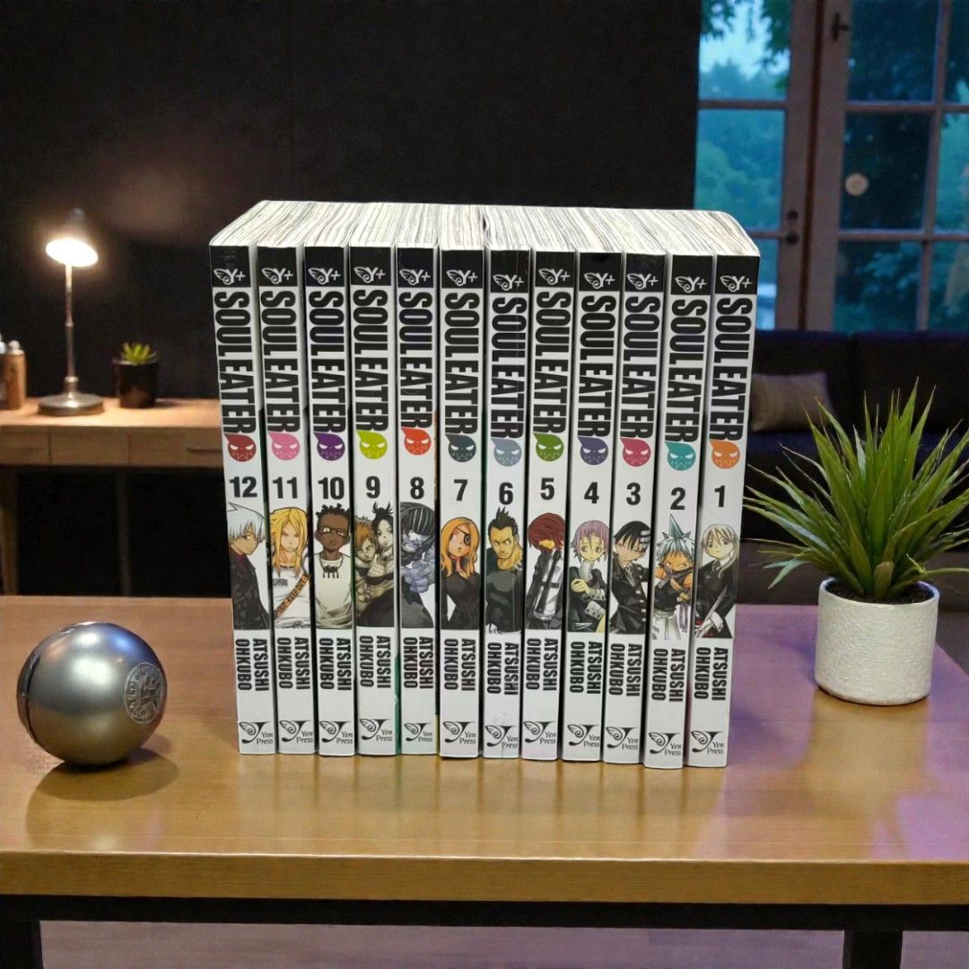Soul Eater Manga Set Vol. 1–12 by Atsushi Ohkubo (Complete Series Collection)