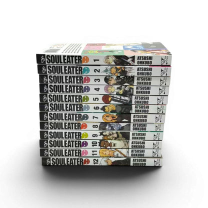Soul Eater Manga Set Vol. 1–12 by Atsushi Ohkubo (Complete Series Collection)