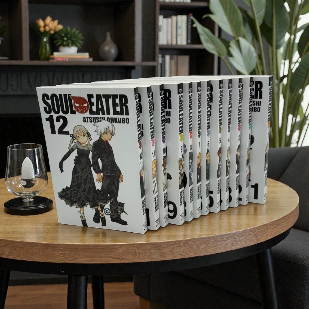 Soul Eater Manga Set Vol. 1–12 by Atsushi Ohkubo (Complete Series Collection)