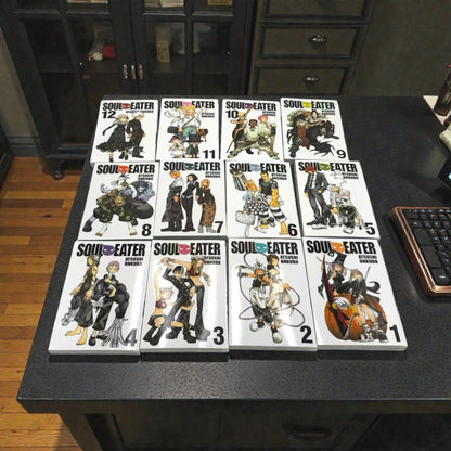 Soul Eater Manga Set Vol. 1–12 by Atsushi Ohkubo (Complete Series Collection)