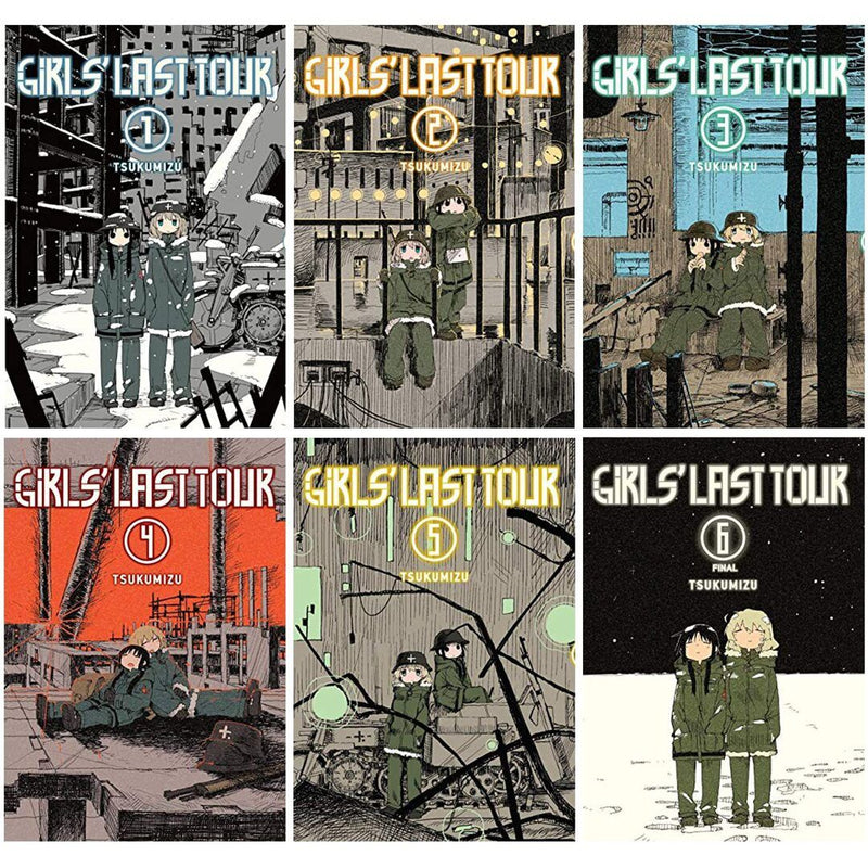 Girls' Last Tour Complete 6-book Manga Set by Tsukumizu
