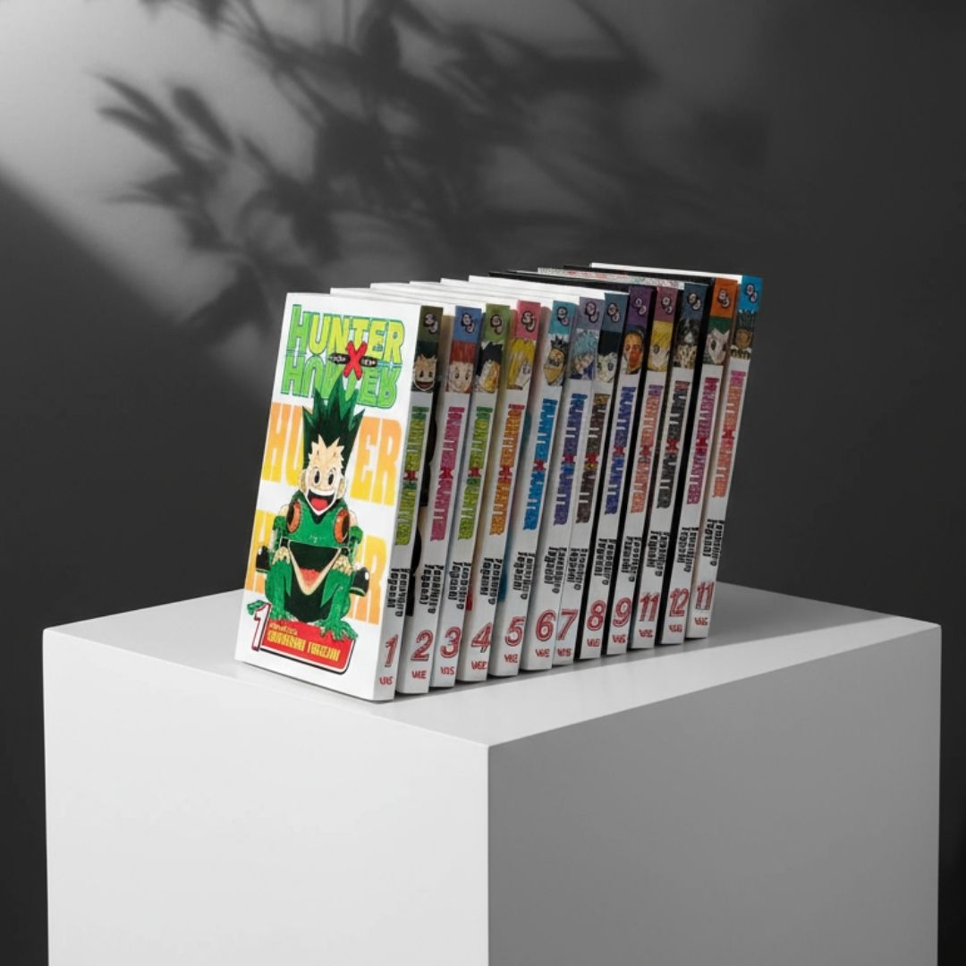 Hunter x Hunter Manga Set Vol. 1–12 by Yoshihiro Togashi (Complete Collection – Shonen Jump Series)