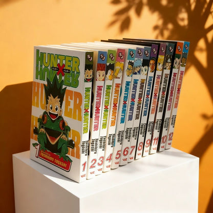 Hunter x Hunter Manga Set Vol. 1–12 by Yoshihiro Togashi (Complete Collection – Shonen Jump Series)