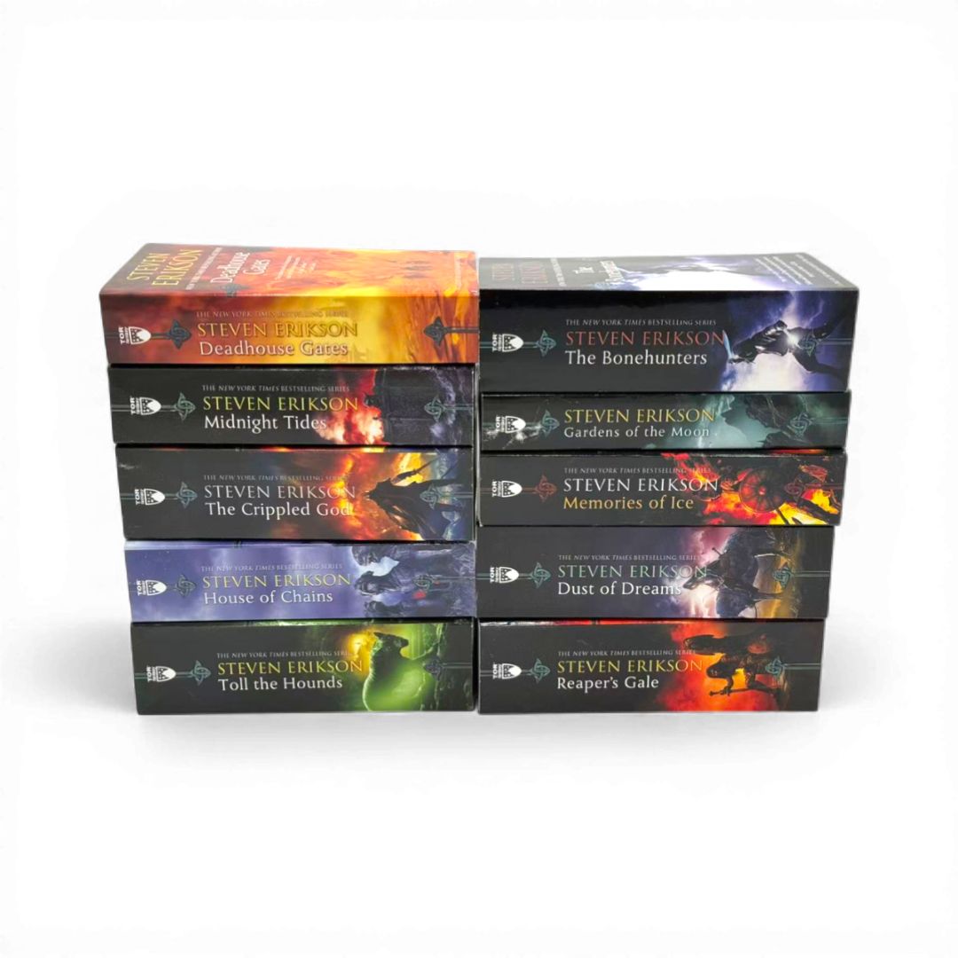 The Malazan Book of the Fallen (Vol. 1-10) (Steven Erikson 10 Books Collection Set)