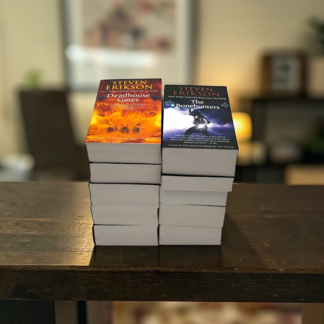 The Malazan Book of the Fallen (Vol. 1-10) (Steven Erikson 10 Books Collection Set)