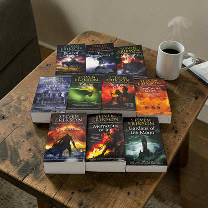 The Malazan Book of the Fallen (Vol. 1-10) (Steven Erikson 10 Books Collection Set)