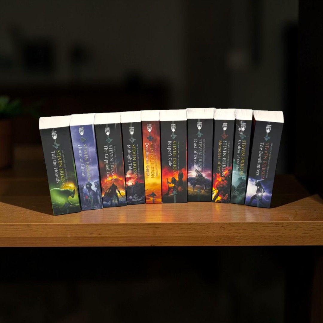 The Malazan Book of the Fallen (Vol. 1-10) (Steven Erikson 10 Books Collection Set)