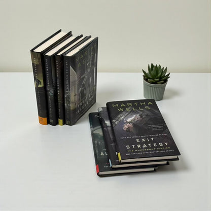 The Murderbot Diaries 7-Book Hardcover Collection by Martha Wells – Complete Sci-Fi Series Set