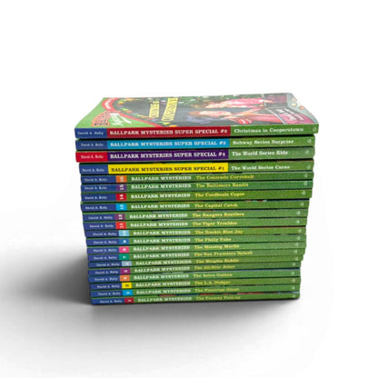 Ballpark Mysteries Series, 20-Book Set – Baseball Detective Mystery Books for Kids