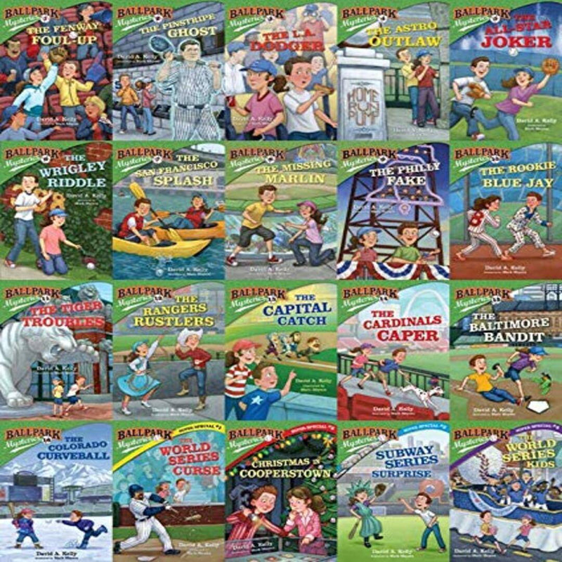 Ballpark Mysteries Series, 20-Book Set