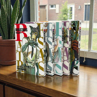 Beastars Manga Set Vol. 1–5 (Complete Collection of the Wildly Popular Manga Series)