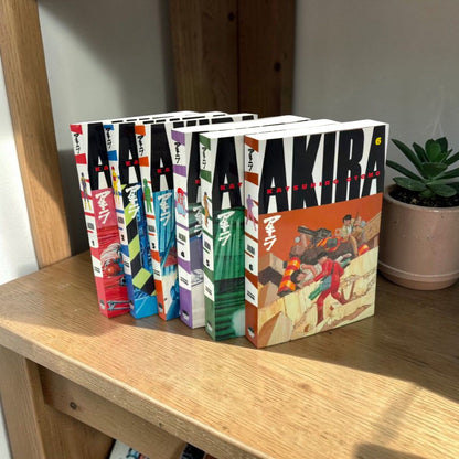 Akira Manga Complete Set Vol. 1–6 by Katsushiro Otomo – Complete Sci-Fi Manga Box Set