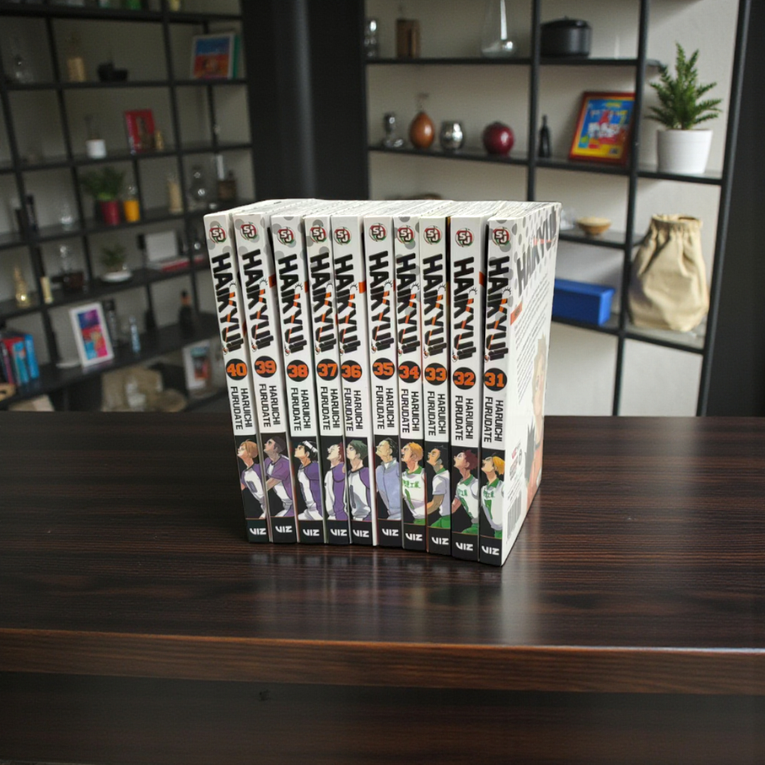 Haikyu!! Manga Collection – Volumes 31–40 (10-Book Set) by Haruichi Furudate