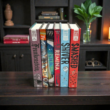 Junji Ito Series 3: Deluxe Edition Hardcover Collection 6-Book Set (Frankenstein, Venus in the Blind Spot, Fragments of Horror, Shiver, Smashed)