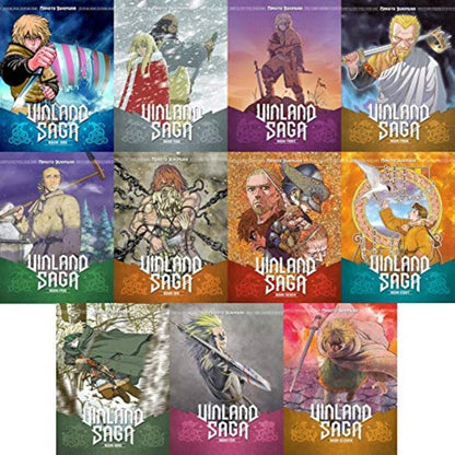 Vinland Saga Manga Set Vol. 1–11 by Makoto Yukimura (Complete Hardcover Collection)