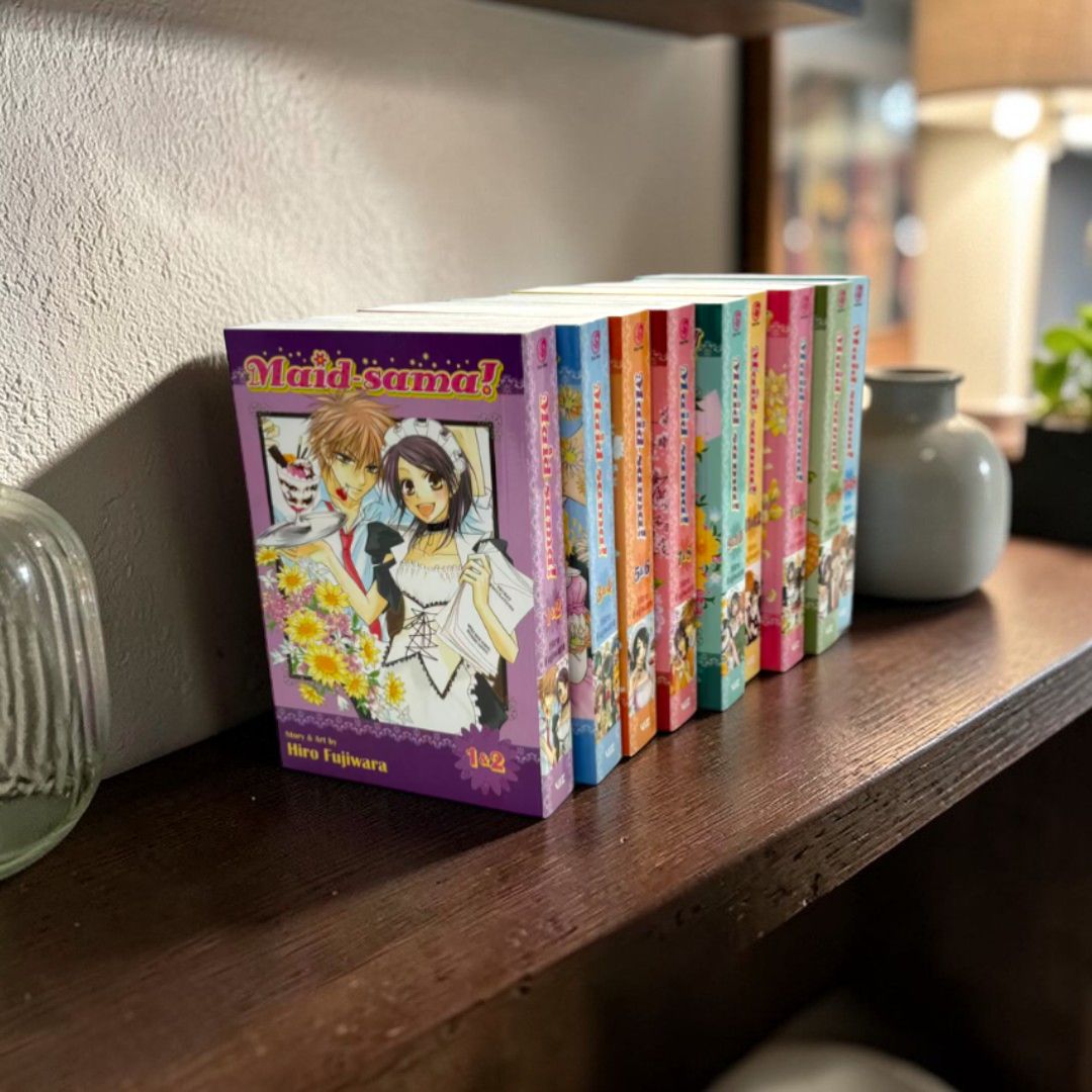 VersaInsect Manga Complete Set Vol. 1–18 (Maid-sama! 2-in-1 Collection – Romance Manga Box Set)